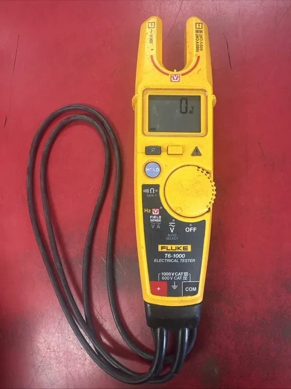 Тестер Fluke T61000PRO/AMER T6-1000 PRO Electrical Tester w/ Clip — фото лота 3