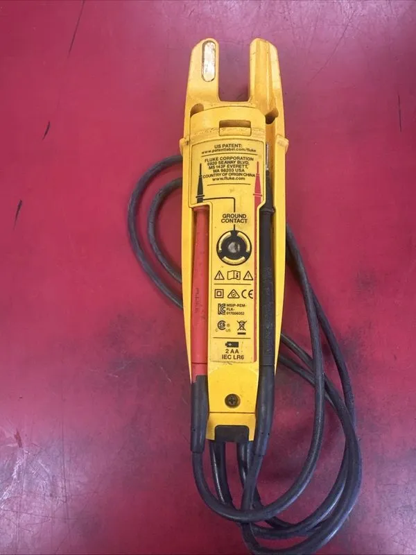 Тестер Fluke T61000PRO/AMER T6-1000 PRO Electrical Tester w/ Clip — фото лота 4