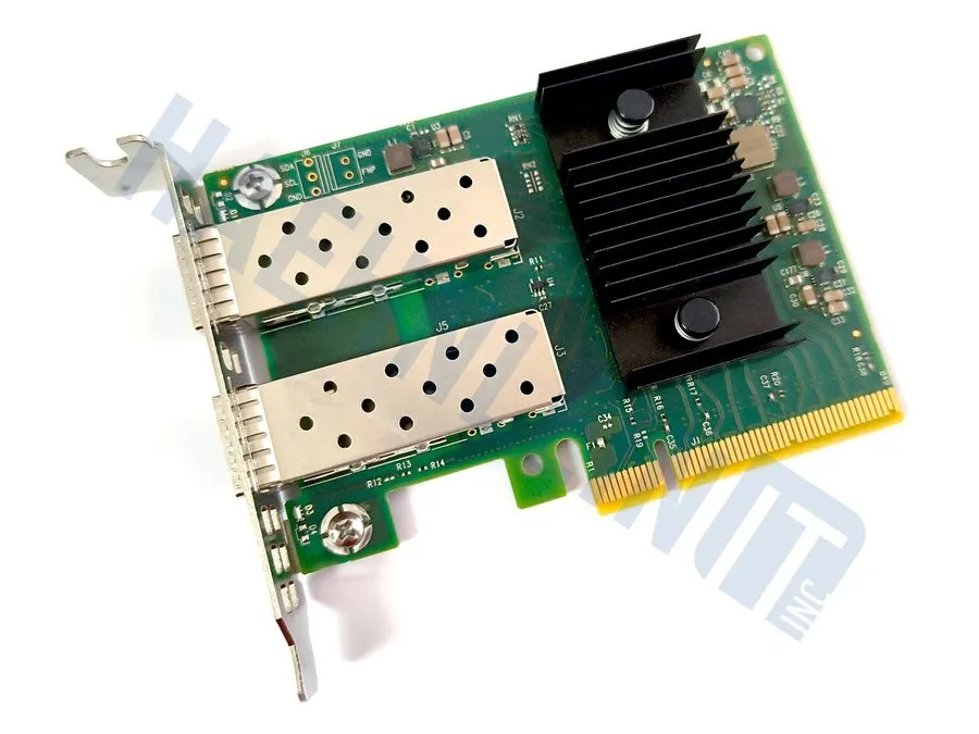 Трансивер Mellanox ConnectX-6 MCX631102 10/25GbE Dual Port SFP28 PCIe x8 4.0 P42 — фото лота 2