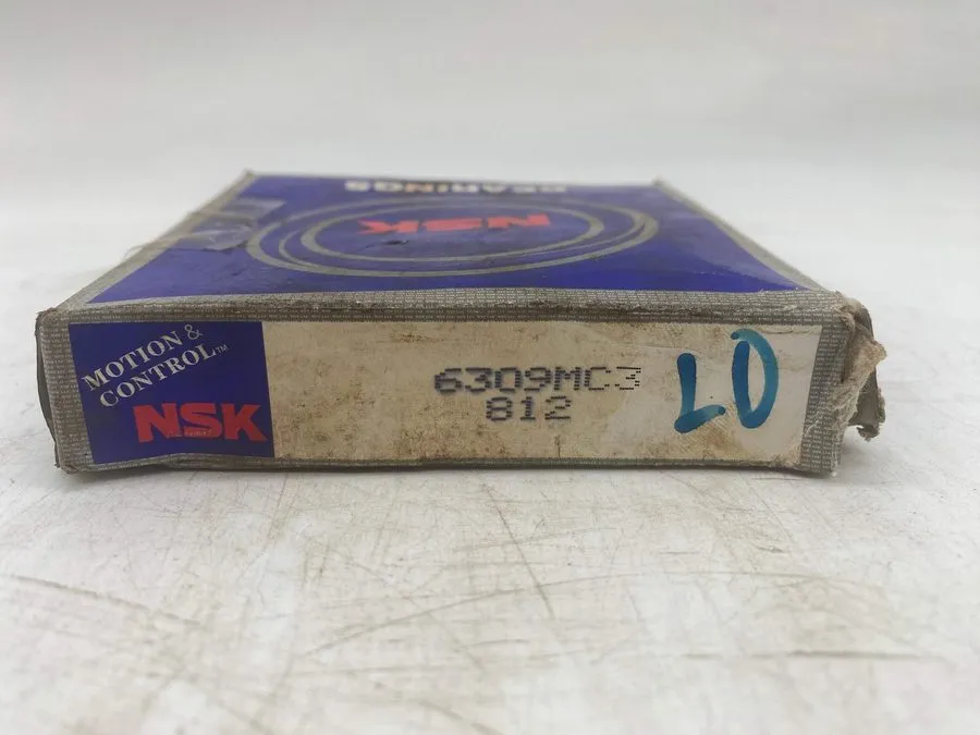 Подшипник 6309MC3 NSK SINGLE ROW BALL BEARING — фото лота 2