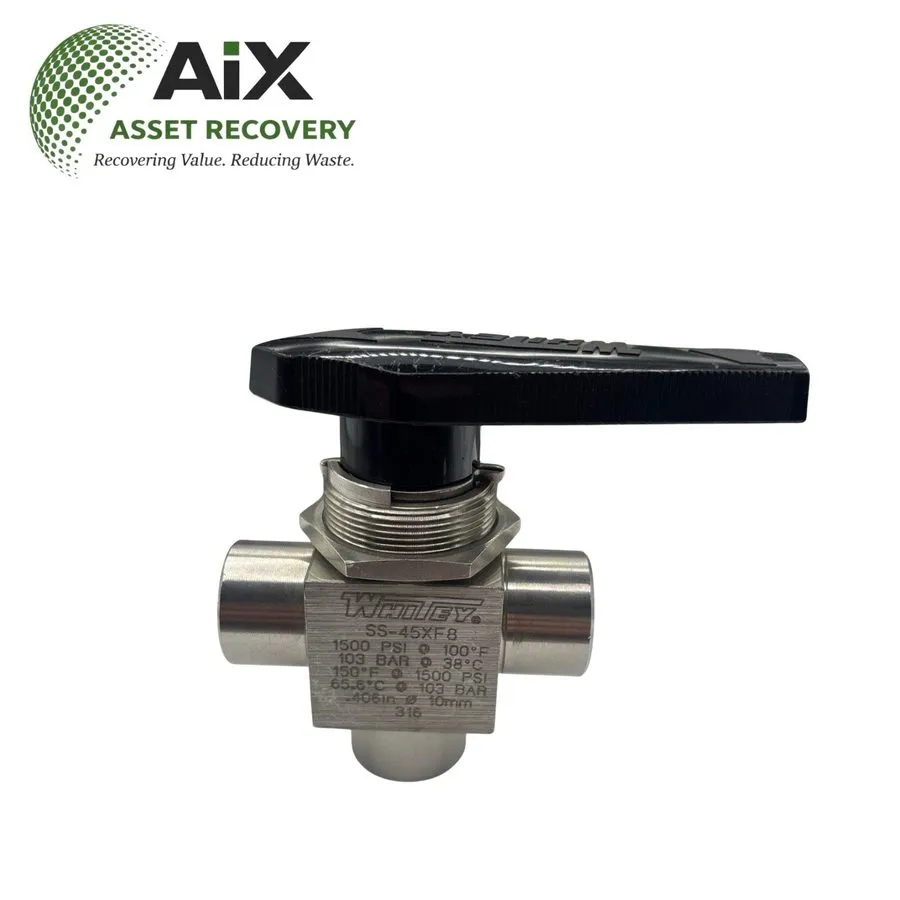 Клапан Whitey Swagelok SS-45XF8 Ball Valve W/Quick Disconnect