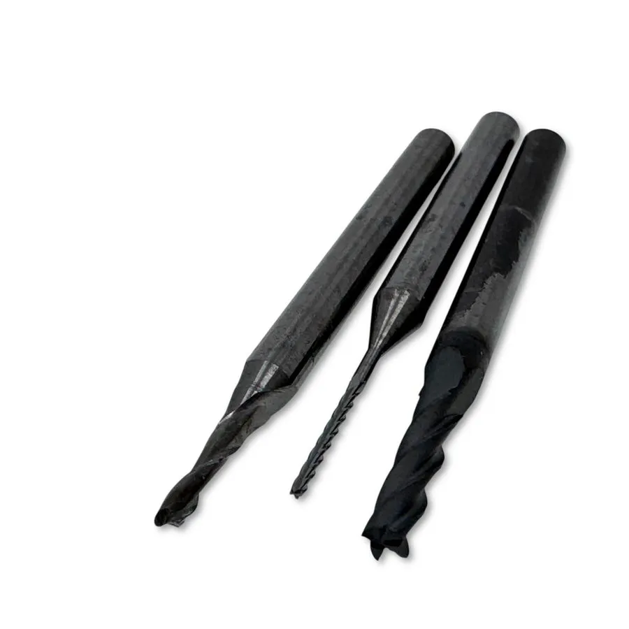 Режущий инструмент KENNAMETAL HEC094S4 KC610 CARBIDE END MILL,3/32" x 1/8 x3/8"  — фото лота 2