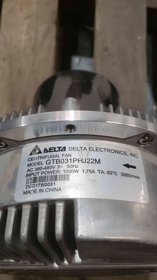Вентилятор GTB031PHJ22M EC Fan 380/480VAC 1.75A 1000W 3060RPM Delta Centrifugal 