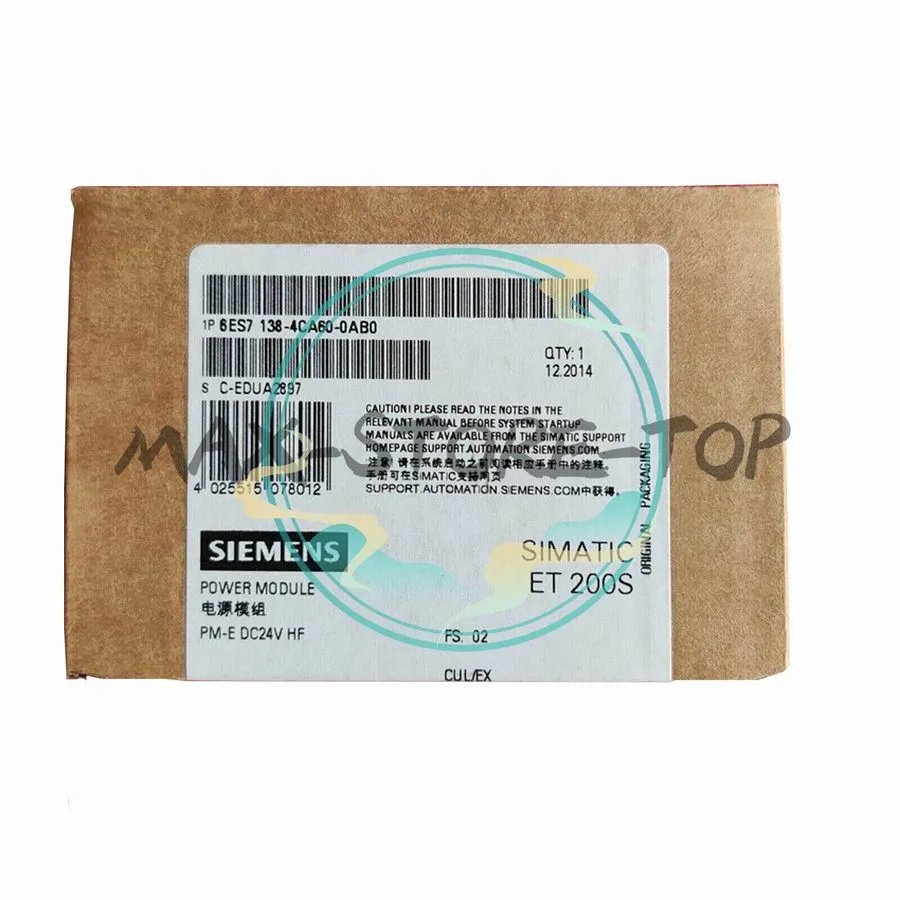 Модуль ввода-вывода 6ES7 138-4CA60-0AB0 SIEMENS 6ES7138-4CA60-0AB0 SIMATIC DP PM