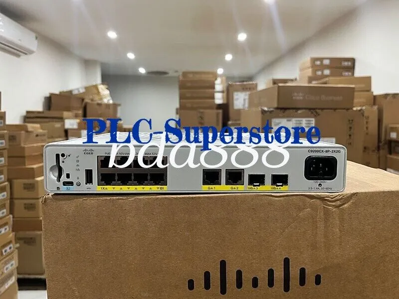 Коммутатор C9200CX-8P-2X2G-E Cisco Catalyst 9200CX 8-port 1G, PoE+, Network Esse