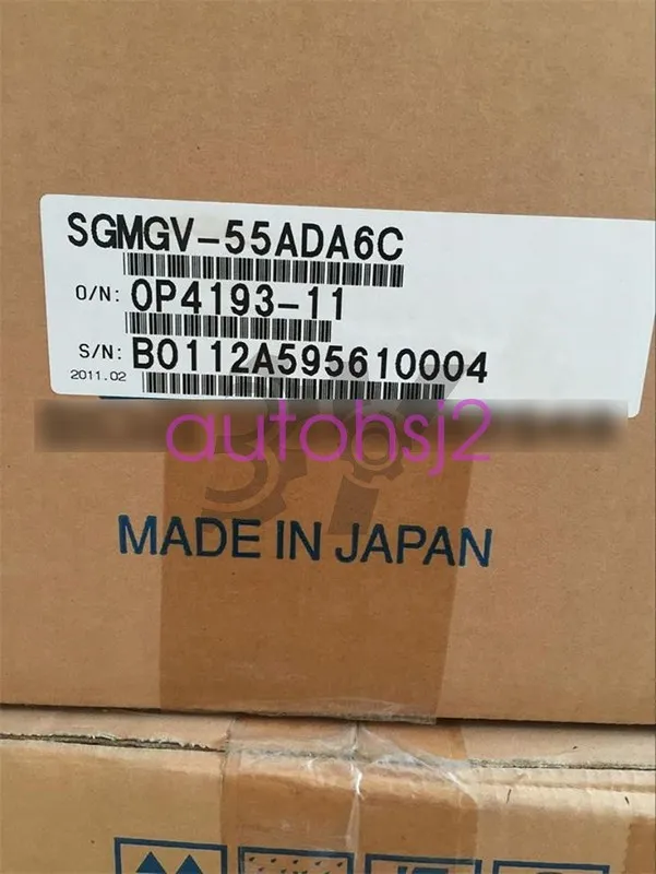 Серводвигатель yaskawa servo Motor SGMGV-55ADC6C