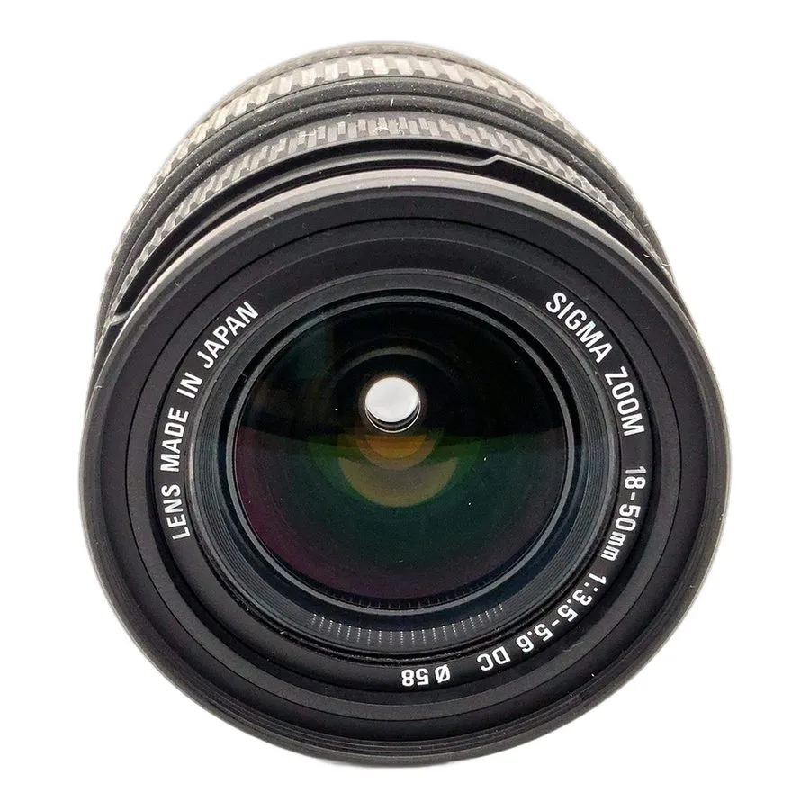 Объектив SIGMA Zoom DC 18-50mm F/3.5-5.6 Autofocus Lens Sigma AF Black (Good)