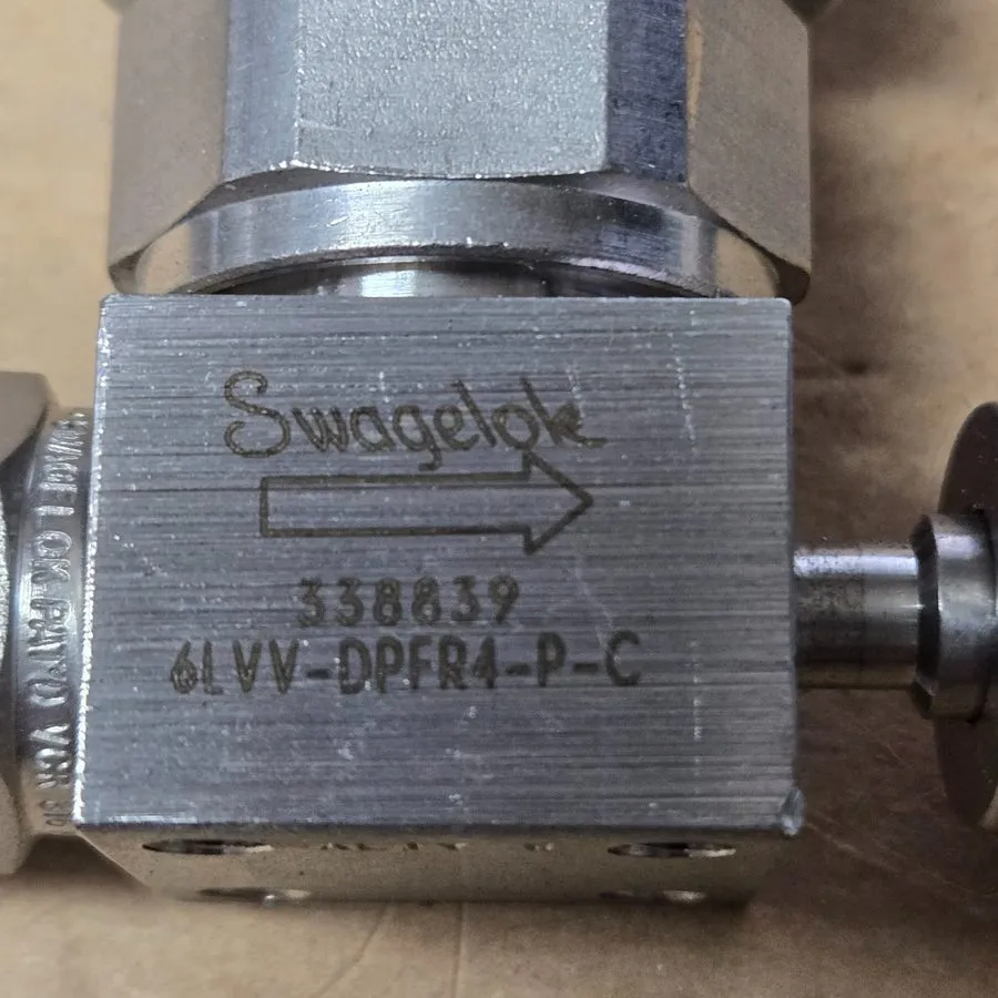 Клапан Swagelok 6LVV-DPFR4-P-C UHP 2-Way Diaphragm Valve