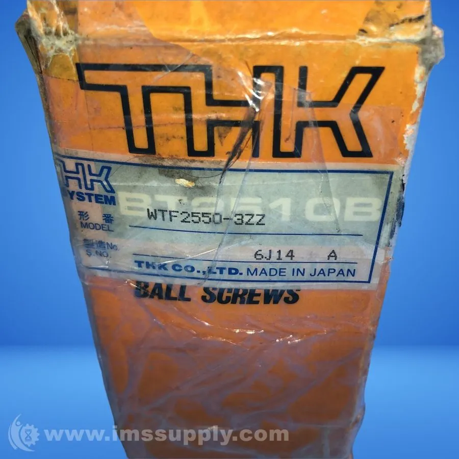 Шарико-винтовая передача THK WTF2550-3ZZ Rolled Ball Screw No Preload, Nut Only 