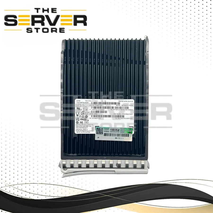 SSD-накопитель Micron 7450 PRO 3.84 TB PCIe 4.0 NVMe 2.5" U.3 internal SSD MTFDK