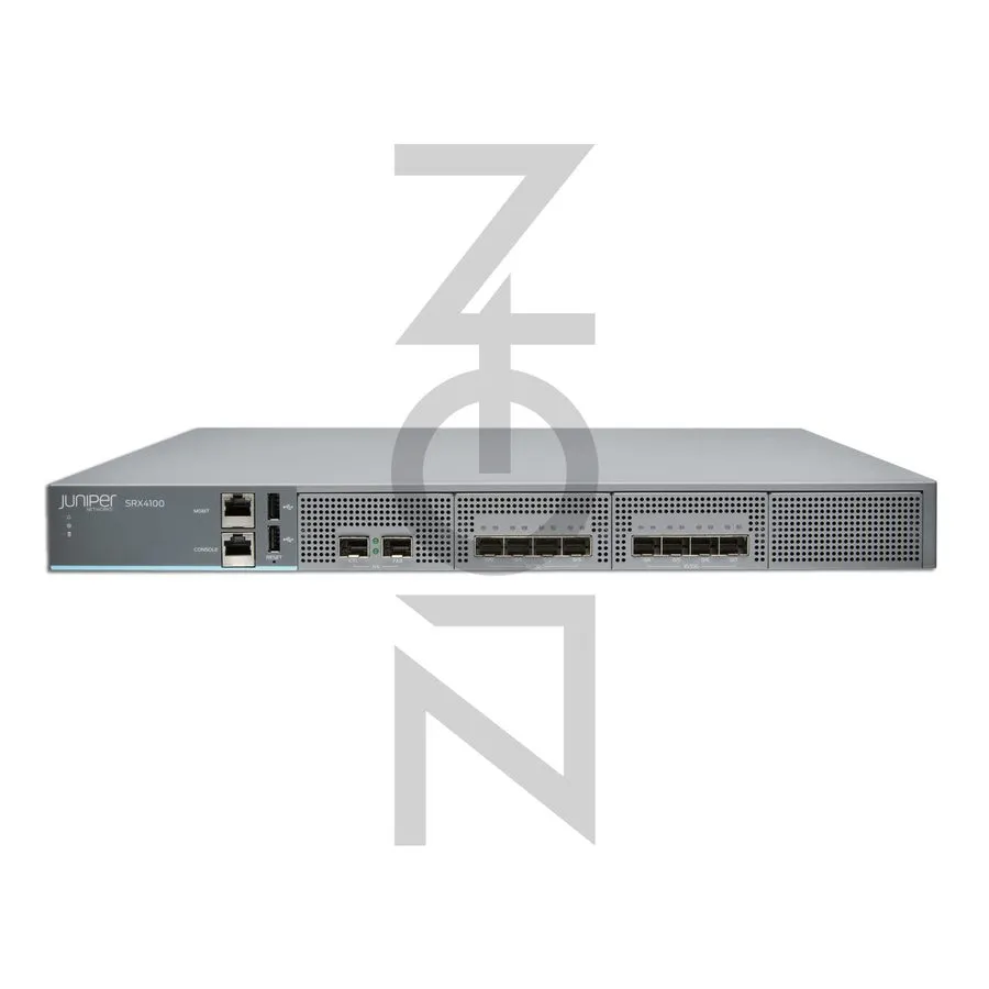 Межсетевой экран Juniper SRX4100-SYS-JB-AC 8-Port 10G SFP+ Secure Services Gatew