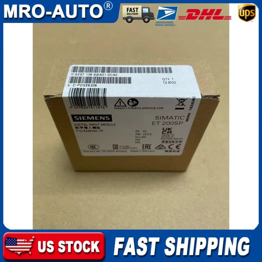Модуль ввода-вывода Siemens 6ES7136-6BA01-0CA0 simatic ET 200SP US