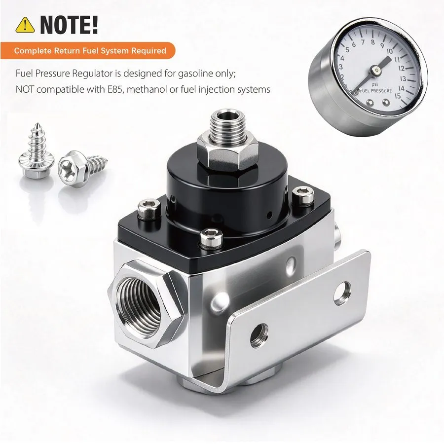 Трубопроводная арматура 12-803 Adjustable Fuel Pressure Regulator Fit