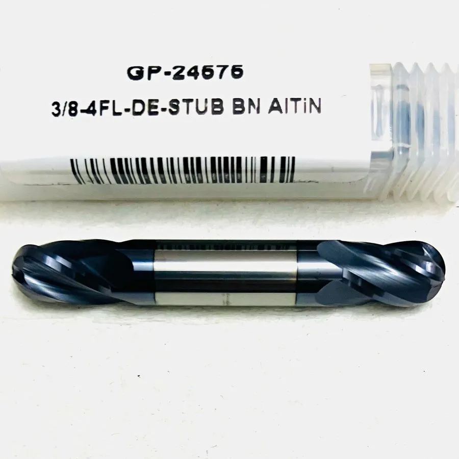 Режущий инструмент Monster Tool GP-24575 3/8” 4FL Double End Ball Nose Carbide E — фото лота 2
