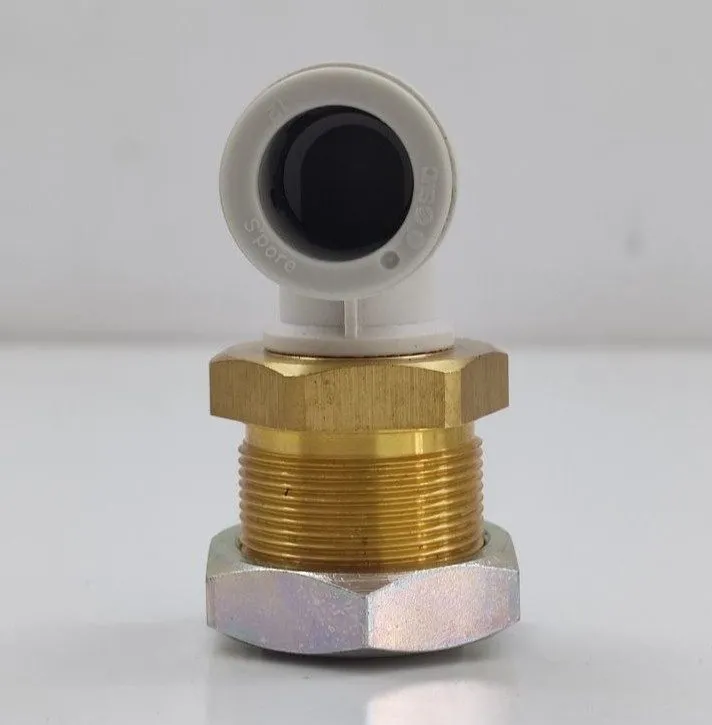 Пневмооборудование Parker Legris 31391200 Equal Bulkhead Elbow 12mm Tube OD Pneu — фото лота 2