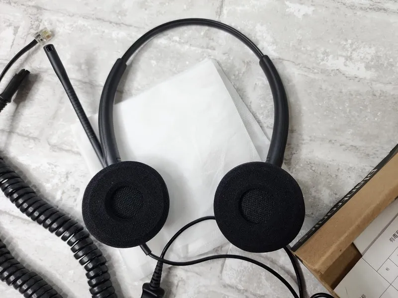 VoIP-шлюз PLANTRONICS ENCOREPRO HW520 NOISE-CANCELLING QD WIRED HEADSET 89434-01 — фото лота 2