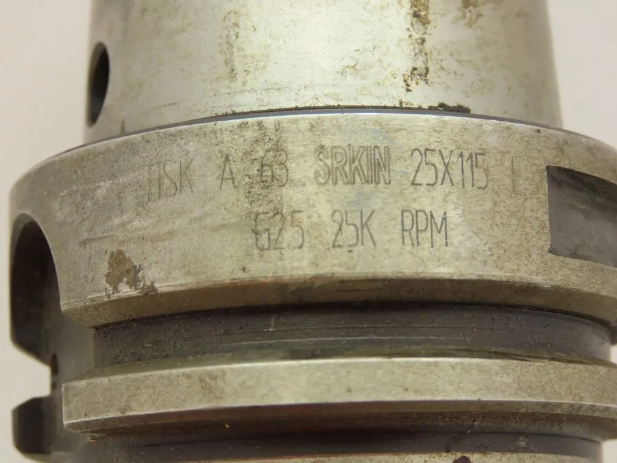 Режущий инструмент SRKIN HSK A63 25X115E Shrink Fit Milling Tool Holder HSK63A 2
