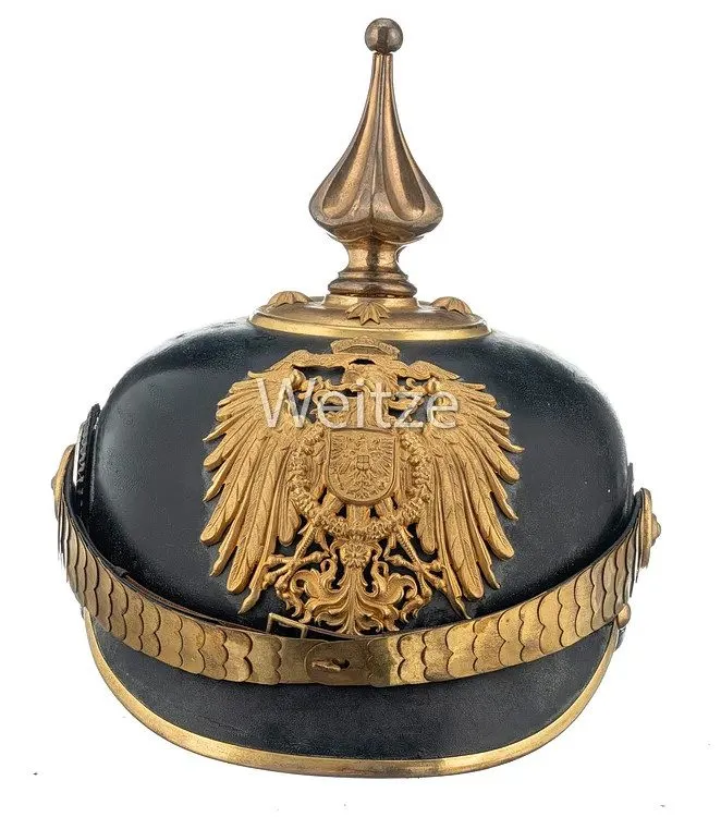 Медицинское оборудование German Reich 1871-1918 Pickelhaube — фото лота 1