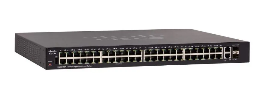 Коммутатор Cisco SG250-50P 50 Ports Fully Managed Ethernet Switch