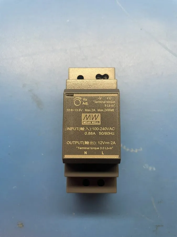 Блок питания Mean Well HDR-30-12 24W 12VDC 2A DIN Rail Switchmode Power Supply