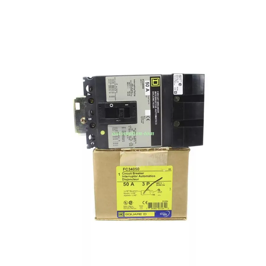 Автоматический выключатель Square D FC34050 50 Amp 3 Pole 480V I-Line Circuit Br