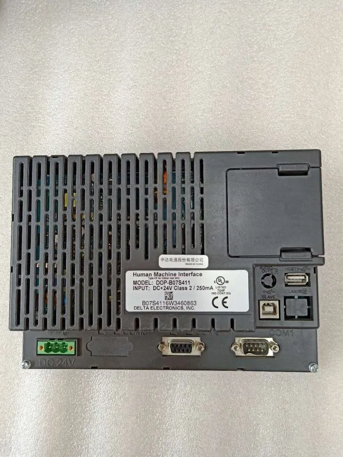 Панель оператора DELTA DOP-B07S411 HMI Touch Screen Panel 7 inch 24VDC