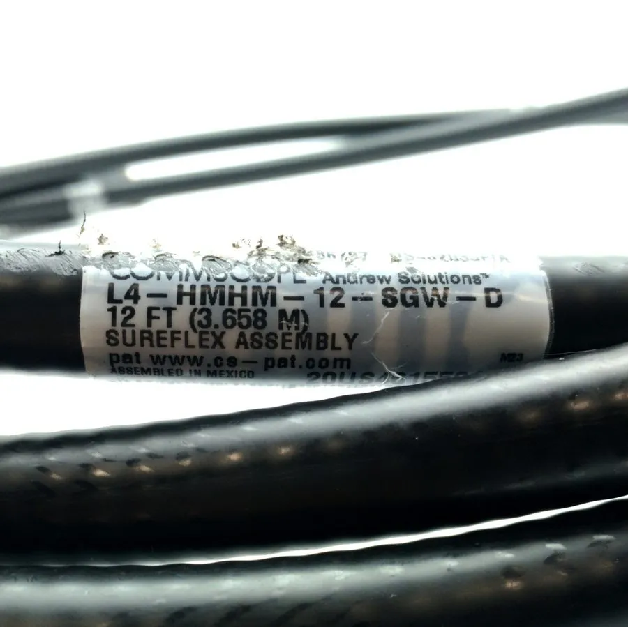 GPU-ускоритель COMMSCOPE L4-HMHM-12-SGW-D Standard RF Jumper Cable D-Class 4.3-1