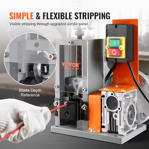 Станок для зачистки проводов Automatic Wire Stripping Machine 0.06In. to 0.98In. — фото лота 2