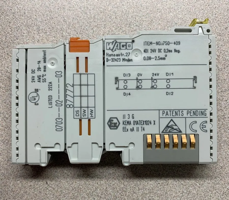 Модуль ввода-вывода WAGO 750-409 PLC Module