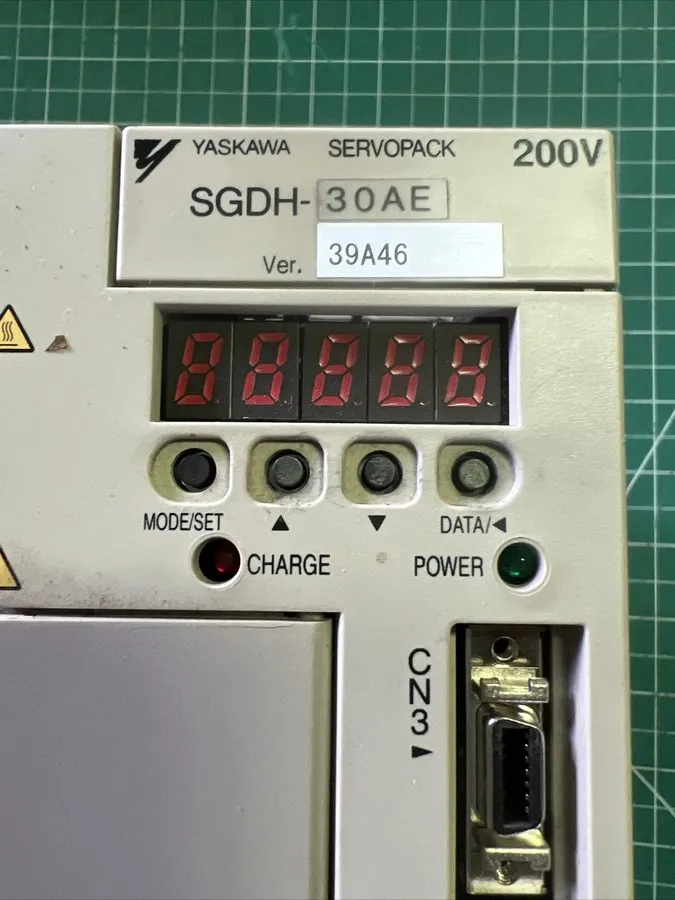 Сервопривод Yaskawa SGDH-30AE ServoPack 200V Removed From The Working Machine