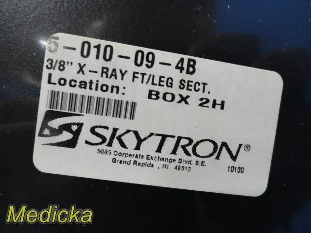 Плата Skytron 5-010-09-4B 3/8" X-Ray Foot/Leg Section Board 30871 — фото лота 2