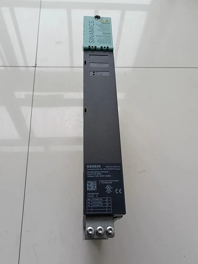 Частотный преобразователь Siemens 6SL3121-2TE15-0AA3 SINAMICS S120 Double Motor  — фото лота 2