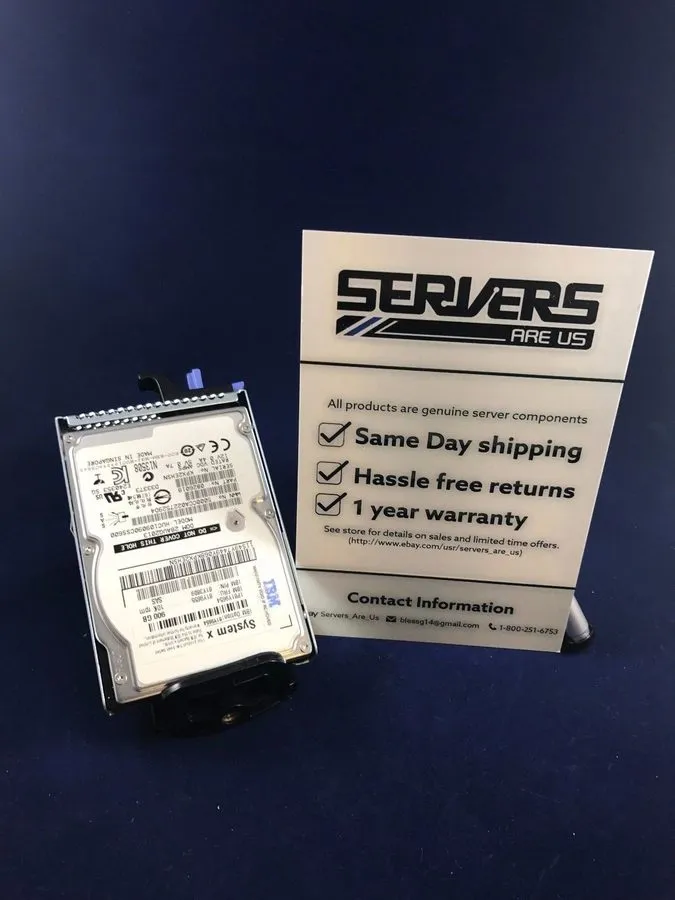 Жёсткий диск IBM 81Y9654 81Y9655 900GB 10K 2.5" SFF SAS 6Gbps Hot Swap HDD Hard