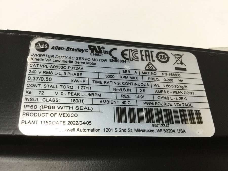 Фото лота VPL-A0633C-PJ12AA от продавца №25250