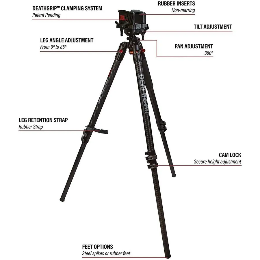 Оборудование видеонаблюдения Bog-Pod 1164398 DeathGrip Tripod Mossy Oak Bottomla