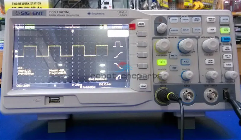 Осциллограф Siglent SDS1102CNL 2CH+1 EXT Digital Oscilloscope 100MHz 1GSa/s 40Kp