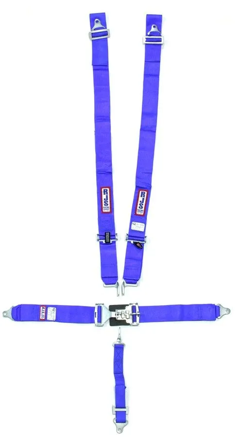 Жгут проводов RJS Safety 1130203 5-Point SFI Harness, Latch&Link, 64" Long, Bolt — фото лота 1