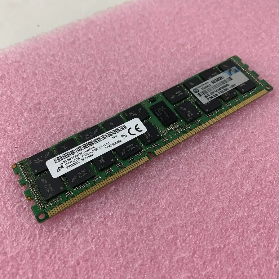 Модуль памяти Micron MT36KSF2G72PZ-1G6E1HF 16 GB PC3L-12800R DDR3-1600 SDRAM Ser — фото лота 1