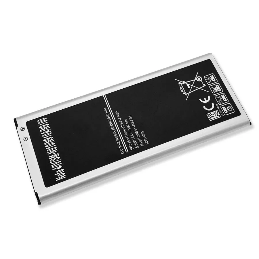 Батарея для Samsung Galaxy Note 4 Li-ion 3.85V Battery EB-BN910BBU 3220mAh SM-N9 — фото лота 2