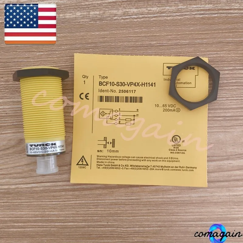 Датчик приближения 1/piece BCF10-S30-VP4X-H1141 Capacitive Sensor