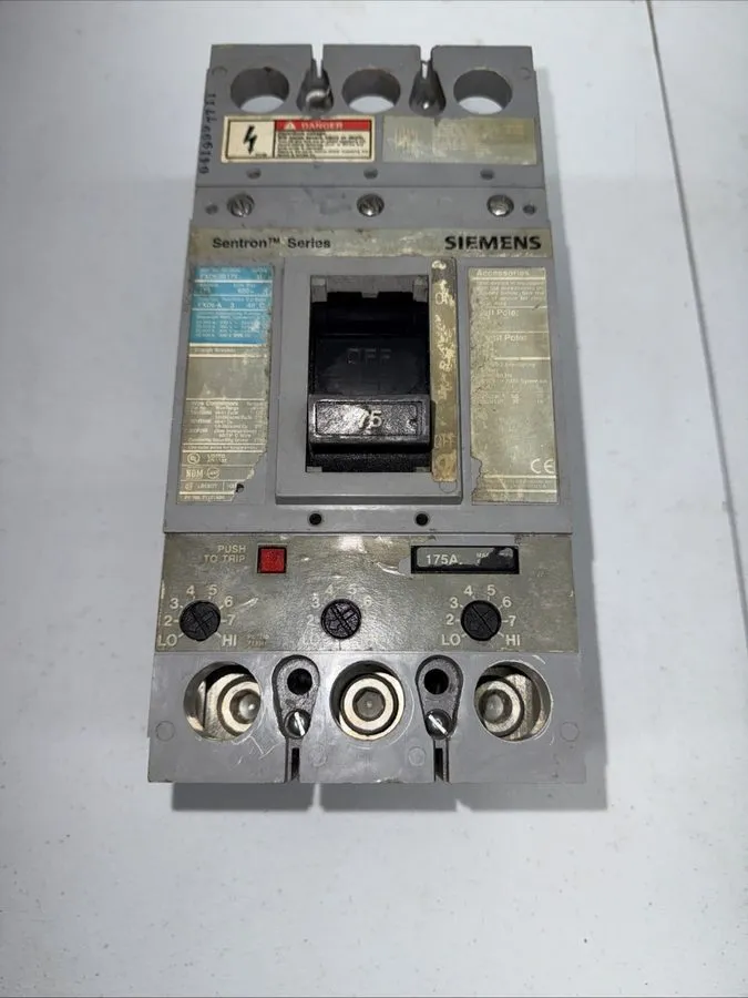 Автоматический выключатель Siemens FXD63B175 ITE Sentron Circuit Breaker 175A, 6