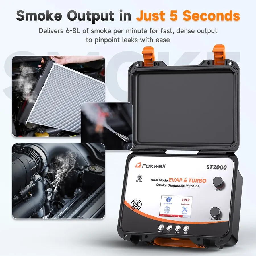 Жёсткий диск FOXWELL ST2000 Automotive Smoke Machine Adjustable Pressure Vaule L