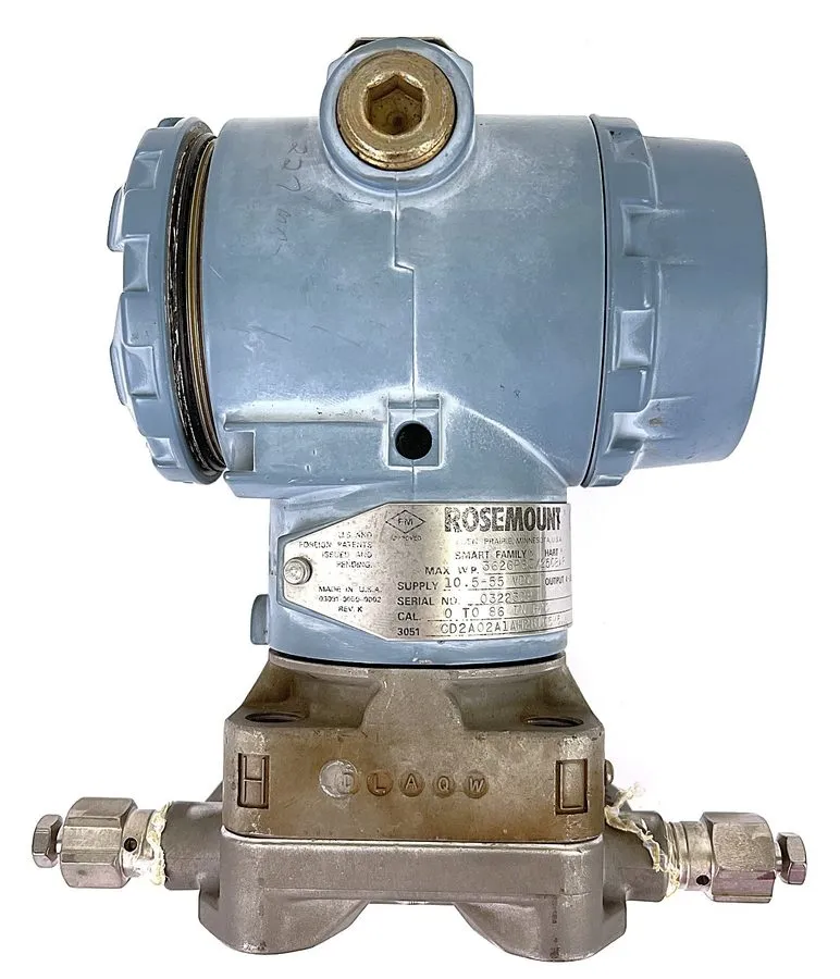 Датчик давления ROSEMOUNT, 3051CD2, MAX W.P. 3626, DIFFERENTIAL PRESSURE TRANSMI