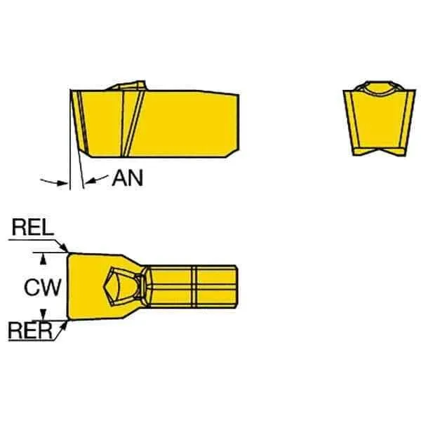 Режущий инструмент 10 Authentic Sandvik N151.3-400-30-7G 2135 carbide insert gro