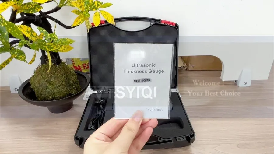 Толщиномер Digital Ultrasonic Thickness Gauge with Range 1.0-245mm 0.05-8inch (i — фото лота 1