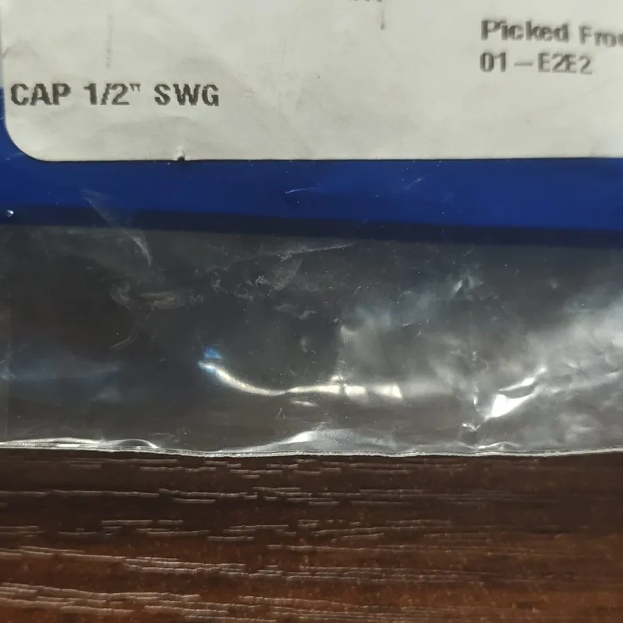 Фитинг Swagelok Stainless Steel Cap Fitting, 1/2" OD Tube, SS-810-C — фото лота 1