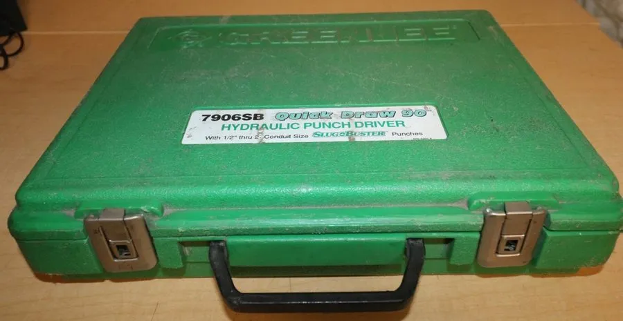 Электрооборудование GREENLEE 7906SB Quick Draw 90 Hydraulic Punch driverKIT 1/2