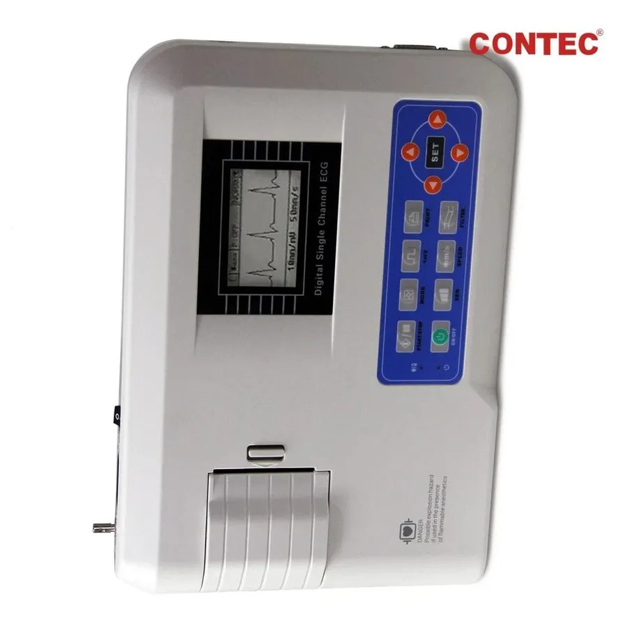 Электрокардиограф Introduction ECG100G-VET is a kind of single channel electroca
