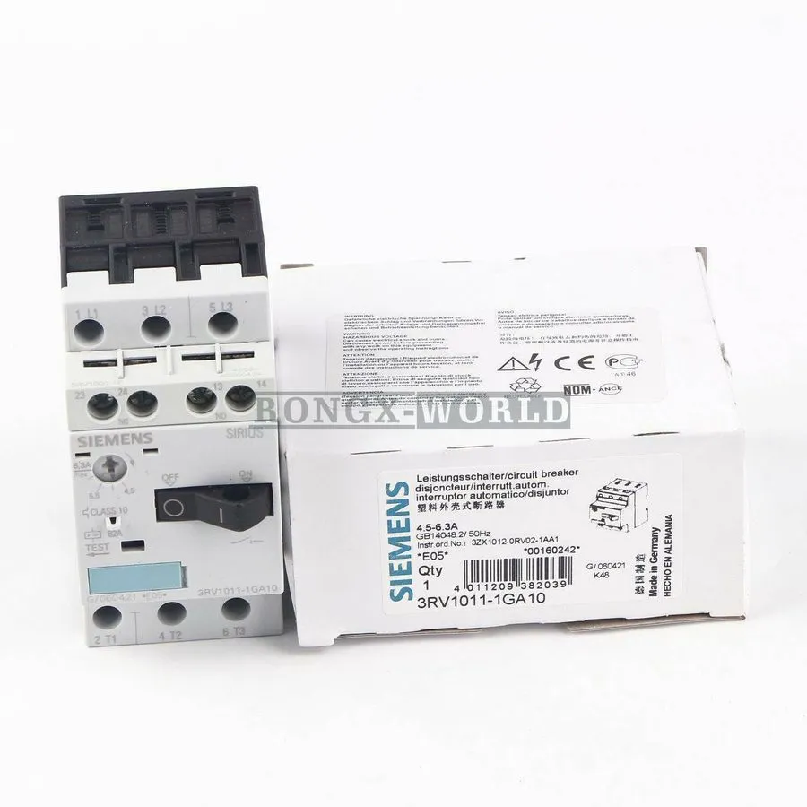 Автоматический выключатель 31398 SIEMENS MOTOR-PROTECTION CIRCUIT BREAKER, 6.3A 