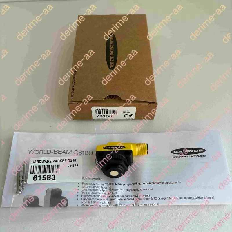 Фотоэлектрический датчик Banner QS18UPAQ8 photoelectric sensor